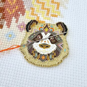 Mandala Panda Cross Stitch Craft Kit, 2 of 4