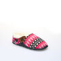 Trudie Pink Black Nordic Women's Slippers Indoor/Garden Shoes, thumbnail 5 of 11