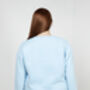 Women's Breastfeeding Blue Embroidered Sweatshirt, thumbnail 2 of 3