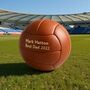 Personalised Vintage Tan Leather Football, thumbnail 11 of 12