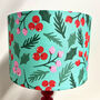 It's A 'Holly Jolly' Christmas Lampshade In Green, thumbnail 1 of 6