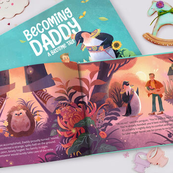 'Becoming Daddy' A Bedtime Story Book For Daddy And Me, 4 of 10