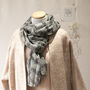 Music Note Personalised Scarf Gift, thumbnail 6 of 12