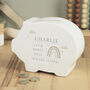 Personalised New Baby Ceramic Money Box, thumbnail 3 of 5