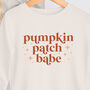 Pumpkin Patch Babe Sweatshirt, thumbnail 2 of 2