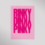 Rinky Dinky Pinky Limited Edition Art Print, thumbnail 2 of 8