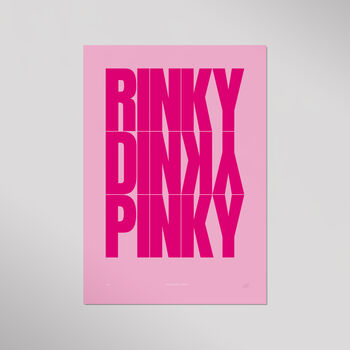 Rinky Dinky Pinky Limited Edition Art Print, 2 of 8