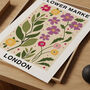 Flower Market London Art Print, thumbnail 2 of 2