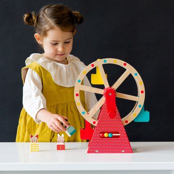 Wooden Ferris Wheel / Carnival Toy, 4 of 5