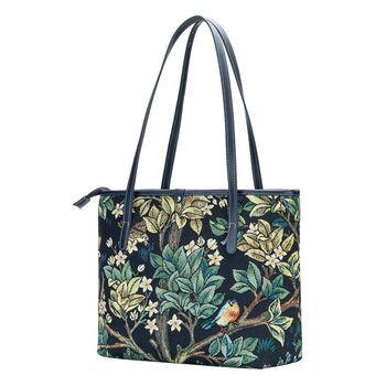 William Morris Tree Of Life College Bag+Gift Makeup Bag, 4 of 12