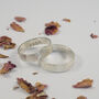 Bark Effect Rings In 9ct Yellow Eco Gold, thumbnail 7 of 8