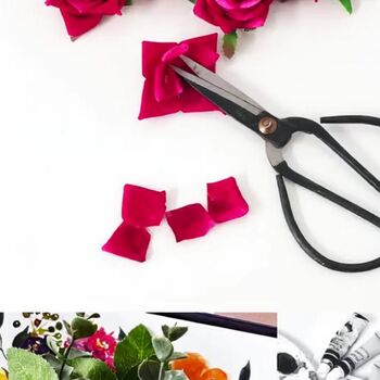 Personalised 40th Birthday Card For Her – Luxury Hot Pink Rose, Handmade 3D Scented Card, 8 of 12