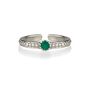 Lalita Green Onyx Midi Ring Or Toe Ring, thumbnail 4 of 10