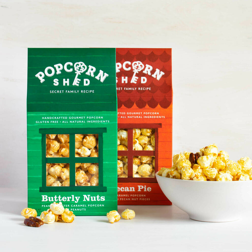 Gourmet Popcorn Nut Flavour Duo Pack, 1 of 7
