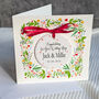 Personalised Wedding Card With Ceramic Ornament, thumbnail 1 of 4