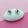 Love Flower Stud Earrings, thumbnail 1 of 2