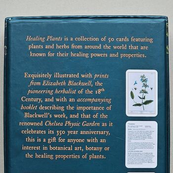 50 Healing Plants Botanical Cards, 4 of 4