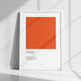 The Orange One Limited Edition Art Print, thumbnail 1 of 7