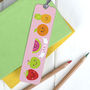 Children's Personalised Summer Fruit Bookmark, thumbnail 1 of 5