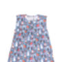 Girls Twilight Woodland Friends Cotton Sleeveless Nightie, thumbnail 1 of 9