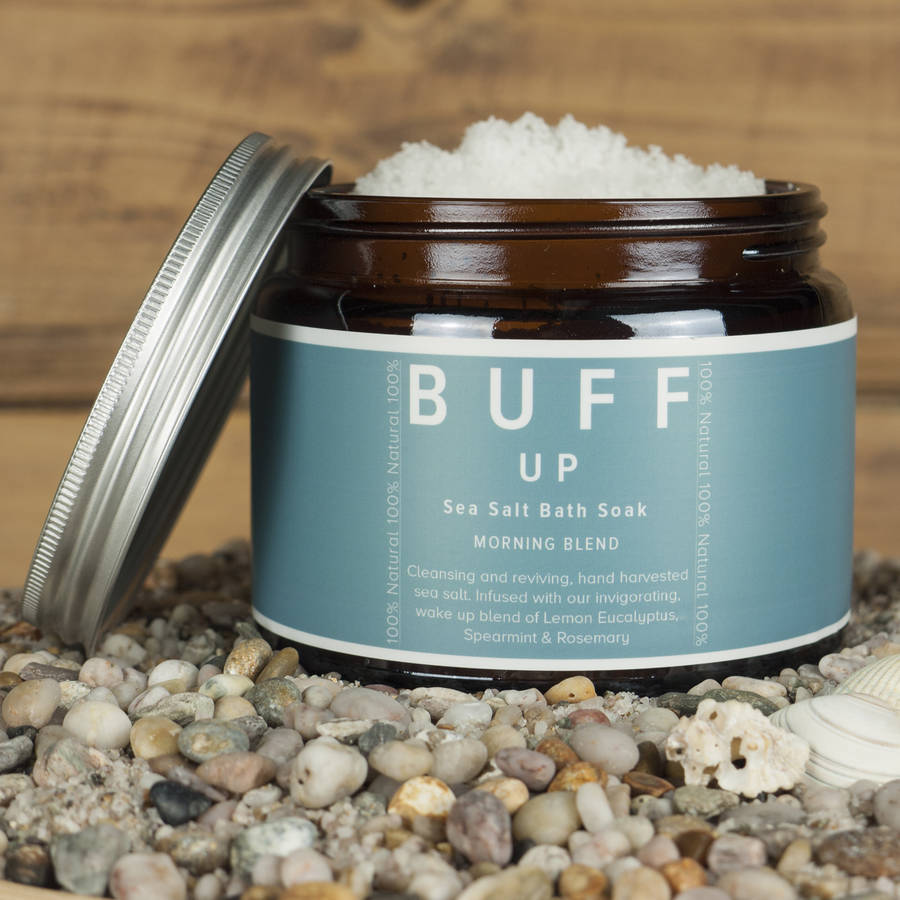 buff up sea salt bath soak by buff natural body care