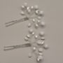 Pearl And Flower Bridal Hair Pin – Elegant And Versatile, thumbnail 10 of 11