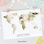Personalised Mum's World Photo Gift Map, thumbnail 9 of 12