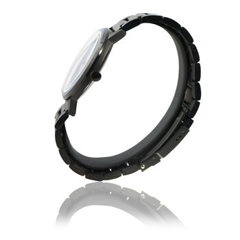 Pembrey Mens Personalised Bracelet Watch, 6 of 8