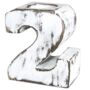 21st Birthday Candle Wooden Letters Decoration Gift, thumbnail 3 of 5