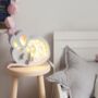 Handmade Wooden Mouse Nursery Lamp, thumbnail 5 of 5