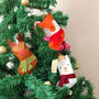 Sew Your Own Rufus Reindeer Stocking Felt Sewing Kit, thumbnail 8 of 9