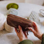 Leather Knitting Needle And Crochet Hook Organiser, thumbnail 8 of 9