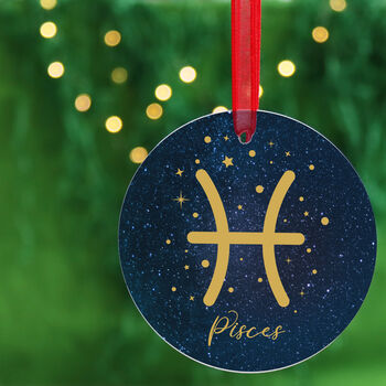 Star Sign Constellation Christmas Tree Decoration, 7 of 9