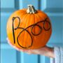 Handmade 'Boo' Wire Words For Pumpkin Decorating, thumbnail 1 of 8