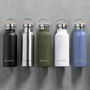 Personalised Insulated Bottle With Bamboo Lid, thumbnail 2 of 8