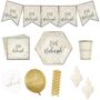 Cream And Gold Eid Party In A Box Decorations, thumbnail 1 of 8