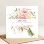 Will You Be My Flower Girl Floral Bouquet Card, thumbnail 2 of 7