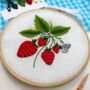Strawberry Embroidery Kit, thumbnail 3 of 12