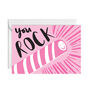 You Rock Greetings Card, thumbnail 2 of 2