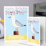 Personalised Seagull Age Birthday Card, thumbnail 4 of 8
