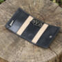 Personalised Luxury Black Leather Key Holder Wallet Gift Boxed, thumbnail 6 of 7