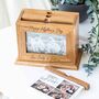 Personalised Wooden Pull Out Photo Album Holder, thumbnail 2 of 4