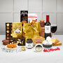 Christmas Eve Food Hamper With Red Wine, thumbnail 1 of 4