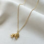 The Wildlife Collection Lion Pendant Necklace, thumbnail 3 of 3
