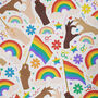 Pride Flag Gift Wrapping Paper Roll Or Folded, thumbnail 2 of 3