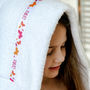 Children's Personalised Hooded Towel | Up To 13yrs, thumbnail 7 of 12