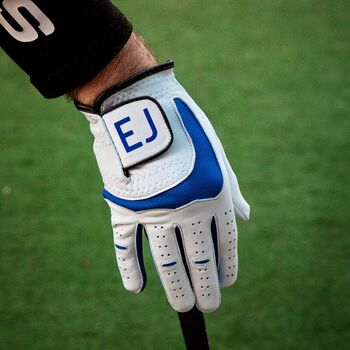 Personalised Men's Golf Glove For Left Hand Golfer, 5 of 7