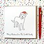 Personalised Dog Christmas Card, thumbnail 7 of 11
