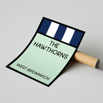 The Hawthorns Monopoly West Brom Football Print, 2 of 2