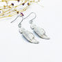 Feather Earrings In Sterling Silver, thumbnail 3 of 10